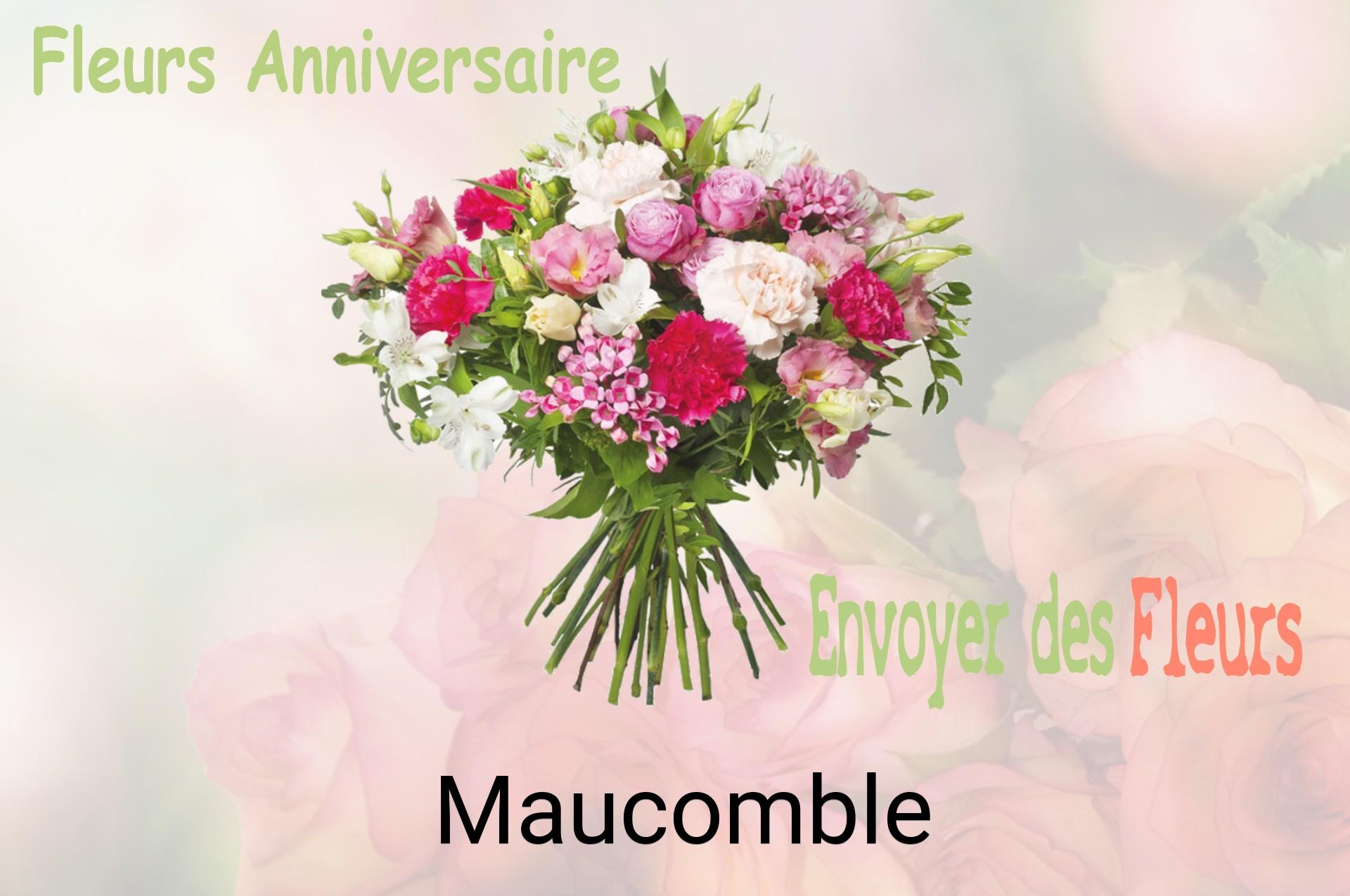 Bouquet de fleurs d’anniversaire livré à Maucomble